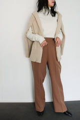 CENTER PRESS STRAIGHT PANTS - Etin ONLINE STORE