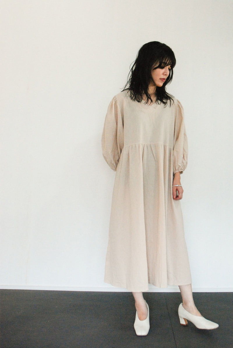 VOLUME SLEEVE ONE-PIECE - Etin