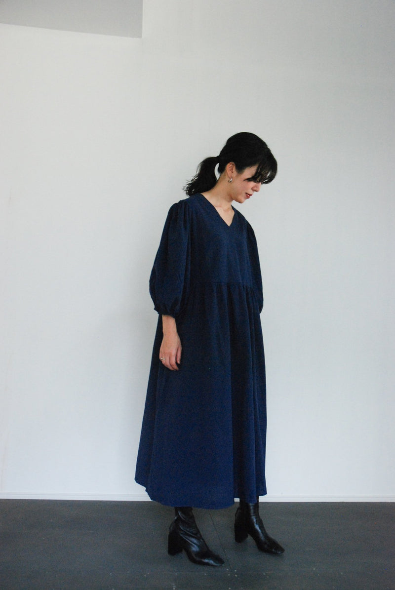 VOLUME SLEEVE ONE-PIECE - Etin